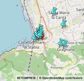 Mappa Strada Varano, 80053 Castellammare di Stabia NA, Italia (1.06643)