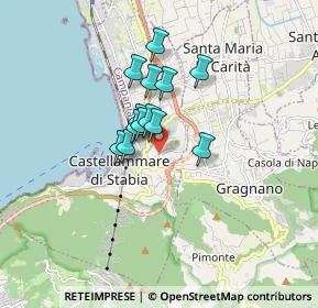 Mappa Strada Varano, 80053 Castellammare di Stabia NA, Italia (1.19615)