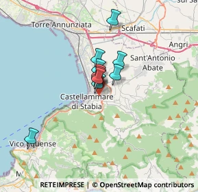 Mappa Strada Varano, 80053 Castellammare di Stabia NA, Italia (2.16545)