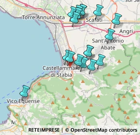 Mappa Strada Varano, 80053 Castellammare di Stabia NA, Italia (4.00667)