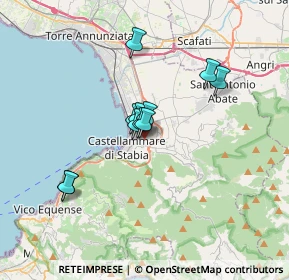Mappa Strada Varano, 80053 Castellammare di Stabia NA, Italia (2.66091)