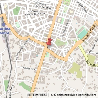 Mappa Via Taranto, 89, 74015 Martina Franca, Taranto (Puglia)