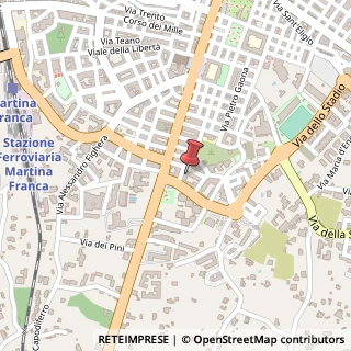 Mappa Via Leonardantonio Fullone, 53, 74015 Martina Franca, Taranto (Puglia)