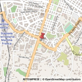Mappa Via Leone , 1, 74015 Martina Franca, Taranto (Puglia)