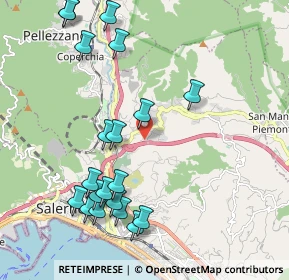 Mappa Via Comodo, 84135 Salerno SA, Italia (2.5045)