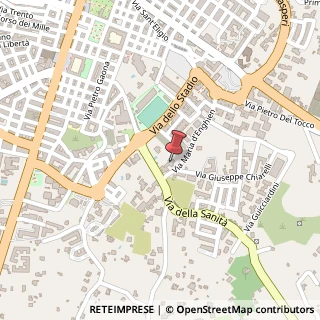 Mappa Via Maria D'Enghien, 1/i-l, 74015 Martina Franca, Taranto (Puglia)