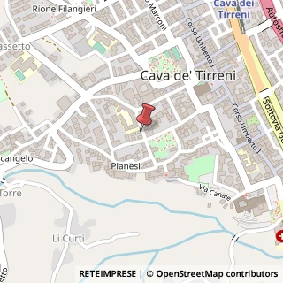 Mappa Via Raffaele Baldi, 1a, 84013 Cava de' Tirreni, Salerno (Campania)
