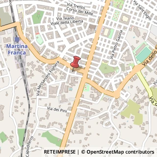 Mappa Via dei Gerani, 12, 74015 Martina Franca, Taranto (Puglia)