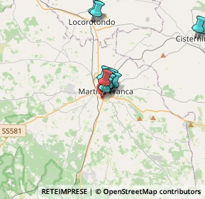 Mappa Via dei Gerani, 74015 Martina Franca TA, Italia (2.96083)