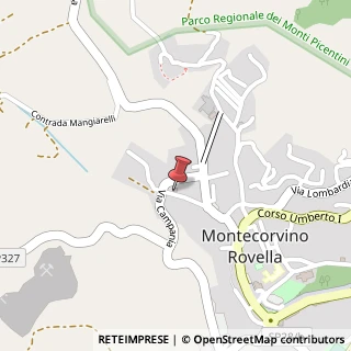 Mappa Via Campania, 22, 84096 Montecorvino Rovella, Salerno (Campania)