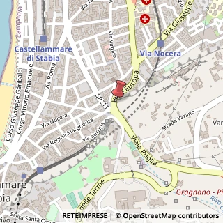 Mappa Viale Europa, 77, 80127 Castellammare di Stabia, Napoli (Campania)