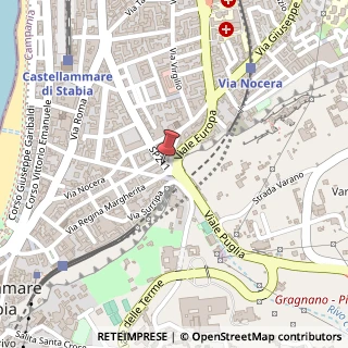 Mappa Via Guglielmo Marconi, 90, 80053 Castellammare di Stabia, Napoli (Campania)