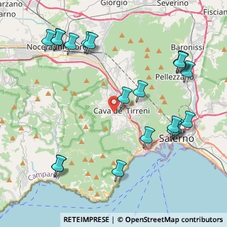 Mappa Via San Benedetto, 84013 Cava De' Tirreni SA, Italia (5.5305)