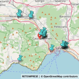Mappa Via San Benedetto, 84013 Cava De' Tirreni SA, Italia (4.196)