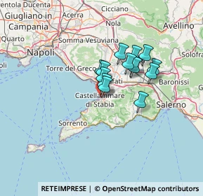 Mappa Via Michele Esposito, 80053 Castellammare di Stabia NA, Italia (9.78571)