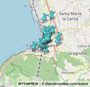 Mappa Via L. Denza, 80053 Castellammare di Stabia NA, Italia (0.7715)