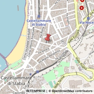 Mappa Via denza luigi 18, 80053 Castellammare di Stabia, Napoli (Campania)