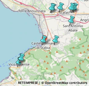 Mappa Vico Bonucci, 80053 Castellammare di Stabia NA, Italia (5.675)