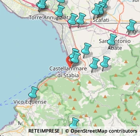 Mappa Vico Bonucci, 80053 Castellammare di Stabia NA, Italia (5.4975)