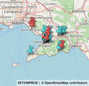 Mappa Vico Bonucci, 80053 Castellammare di Stabia NA, Italia (8.073)