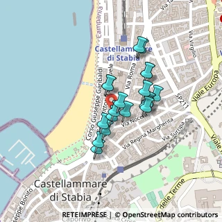 Mappa Via Catello Fusco, 80054 Castellammare di Stabia NA, Italia (0.168)