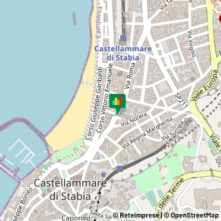 Mappa Via Catello Fusco, 19, 80053 Castellammare di Stabia, Napoli (Campania)