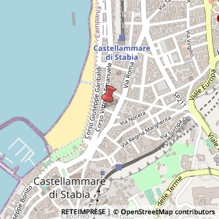 Mappa Corso Vittorio Emanuele, 76/80, 80053 Castellammare di Stabia, Napoli (Campania)