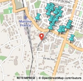 Mappa Traversa I Via Alessandro Fighera, 74015 Martina Franca TA, Italia (0.301)
