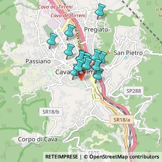 Mappa Via Giuseppe Pellegrino, 84013 Cava de' Tirreni SA, Italia (0.61533)