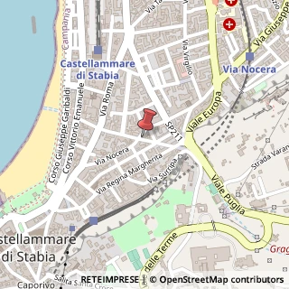 Mappa Via Michele Esposito, 1, 80053 Castellammare di Stabia, Napoli (Campania)