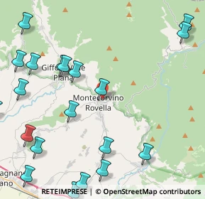 Mappa Via Lombardia, 84096 Montecorvino Rovella SA, Italia (6.421)