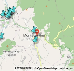 Mappa Via Lombardia, 84096 Montecorvino Rovella SA, Italia (3.43083)