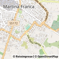 Karte Martina Franca