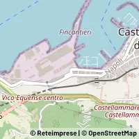 Kaart Castellammare di Stabia