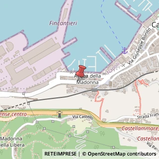 Mappa Via brin benedetto 69, 80053 Castellammare di Stabia, Napoli (Campania)