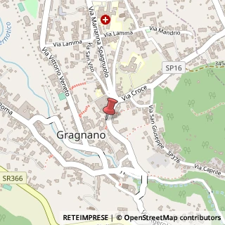 Mappa Via Nuova San Leone, 83/85, 80054 Gragnano, Napoli (Campania)