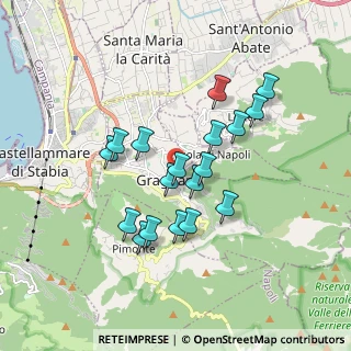 Mappa Via Nuova S. Leone, 80054 Gragnano NA, Italia (1.62167)