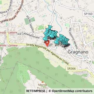 Mappa Via Sanzano I, 80054 Gragnano NA, Italia (0.2725)