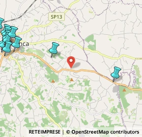 Mappa Contrada Primicerio, 74015 Martina Franca TA, Italia (3.77833)