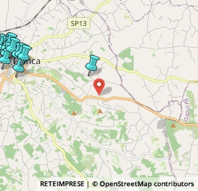 Mappa Contrada Primicerio, 74015 Martina Franca TA, Italia (3.922)