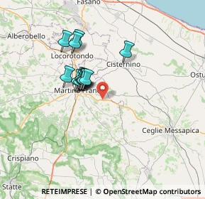 Mappa Contrada Primicerio, 74015 Martina Franca TA, Italia (5.68)
