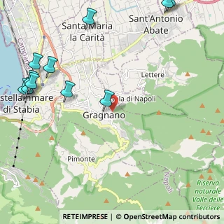 Mappa Via San Giuseppe, 80054 Gragnano NA, Italia (3.31455)