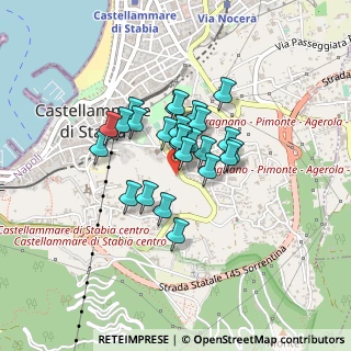 Mappa Vico California, 80053 Castellammare di Stabia NA, Italia (0.3)