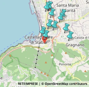Mappa Vico California, 80053 Castellammare di Stabia NA, Italia (1.97909)
