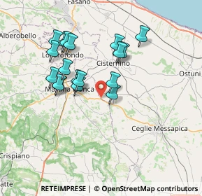 Mappa SP63, 74015 Martina Franca TA, Italia (7.065)