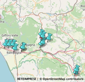 Mappa SP9c, 84020 Oliveto Citra SA, Italia (18.34692)