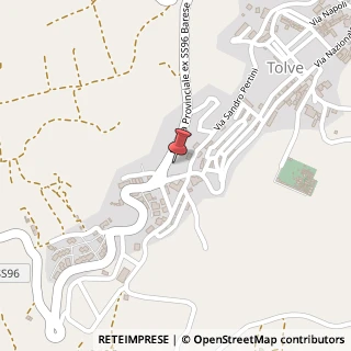 Mappa Via Salvo D'Acquisto, 5, 85017 Tolve, Potenza (Basilicata)