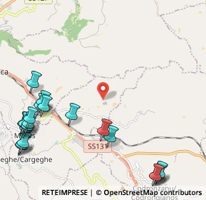 Mappa Unnamed Road, 07030 Cargeghe SS, Italia (3.294)