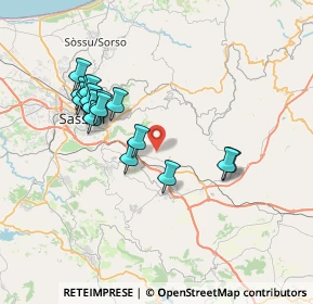 Mappa Unnamed Road, 07030 Cargeghe SS, Italia (7.46529)