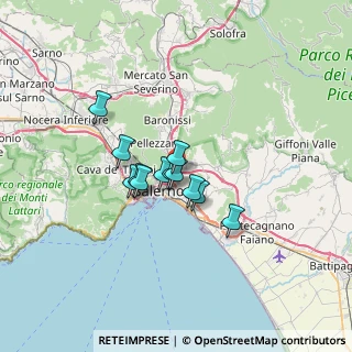 Mappa Via Carlo Gatti, 84135 Salerno SA, Italia (4.56417)